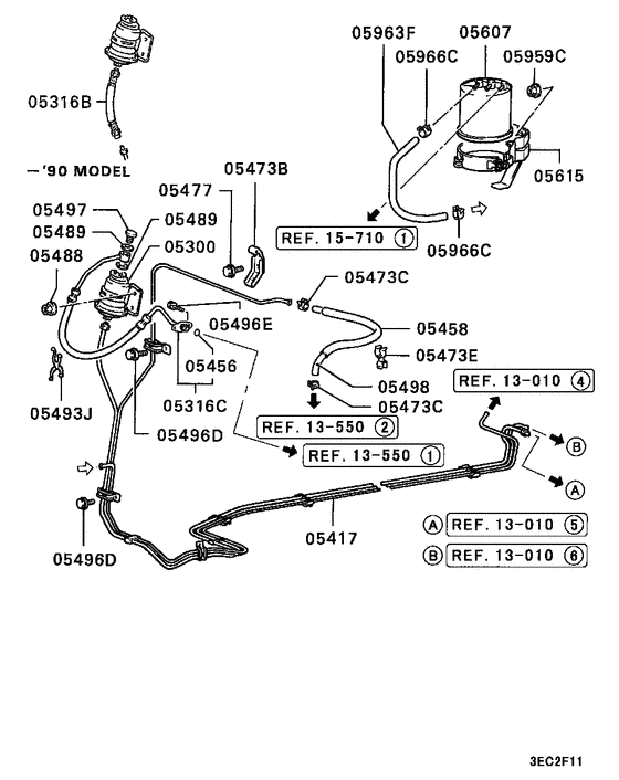 Fuel line & vapor gas control