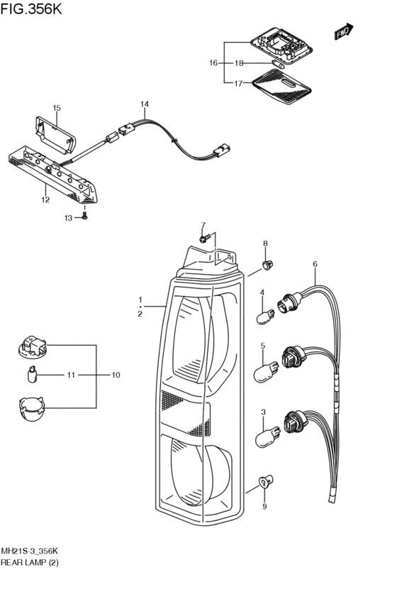 rear lamp