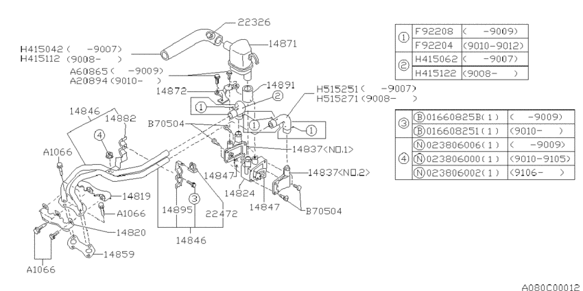 Air suction valve