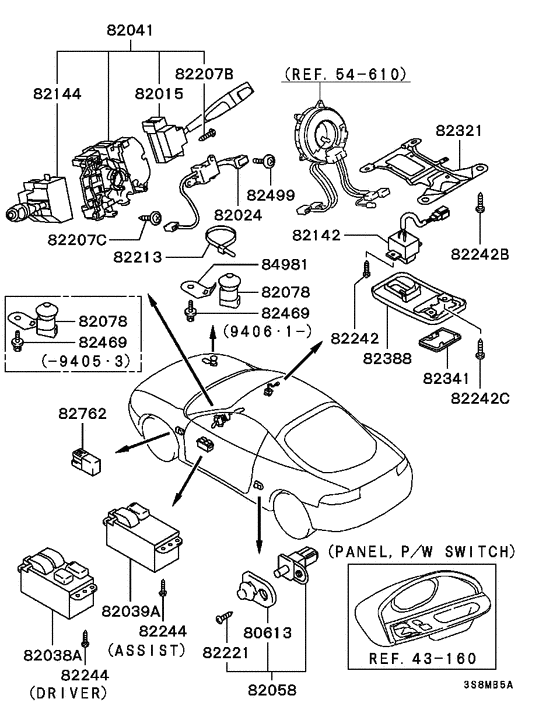 Switch & cigar lighter