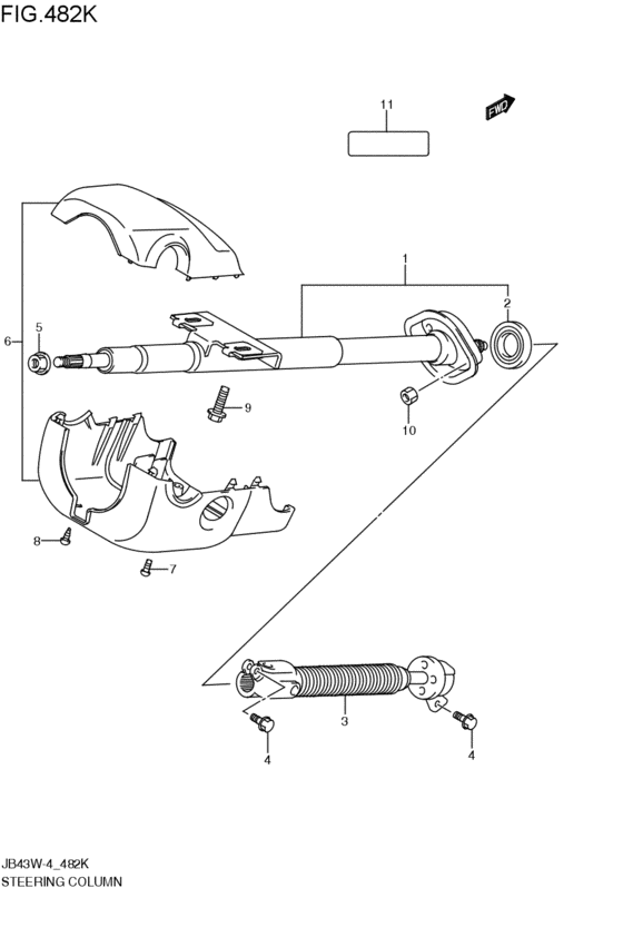 steering column