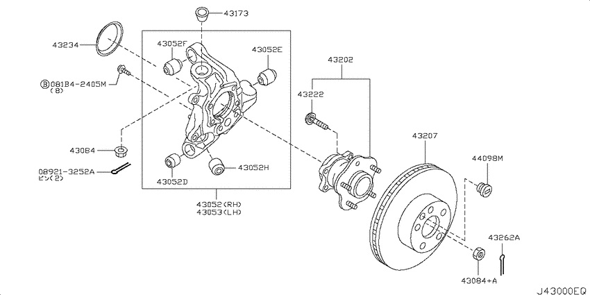 Rear axle