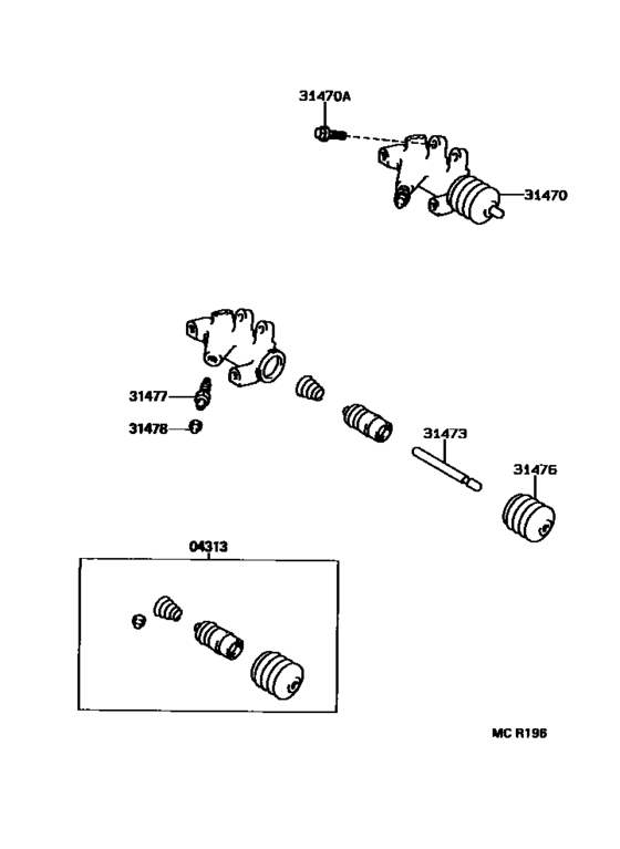 Clutch Release Cylinder