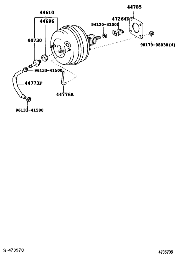 Brake Booster & Vacuum Tube
