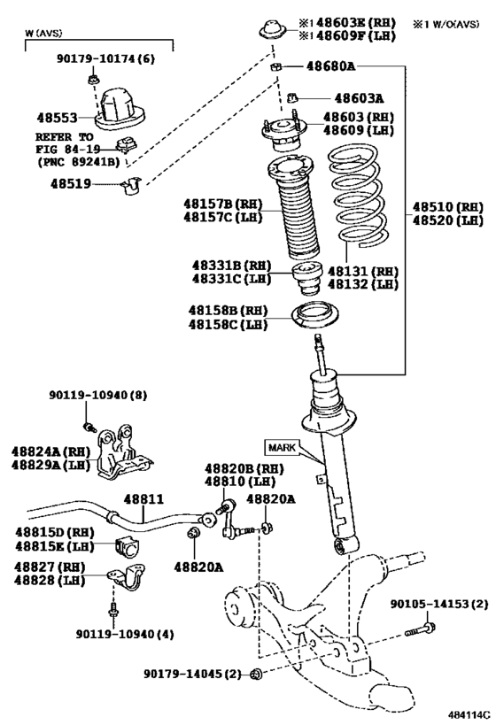 Front Spring & Shock Absorber
