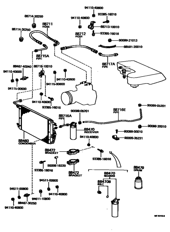 Heating & Air Conditioning - Cooler Piping