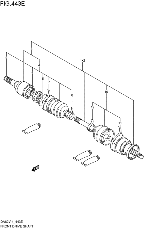 front-drive shaft
