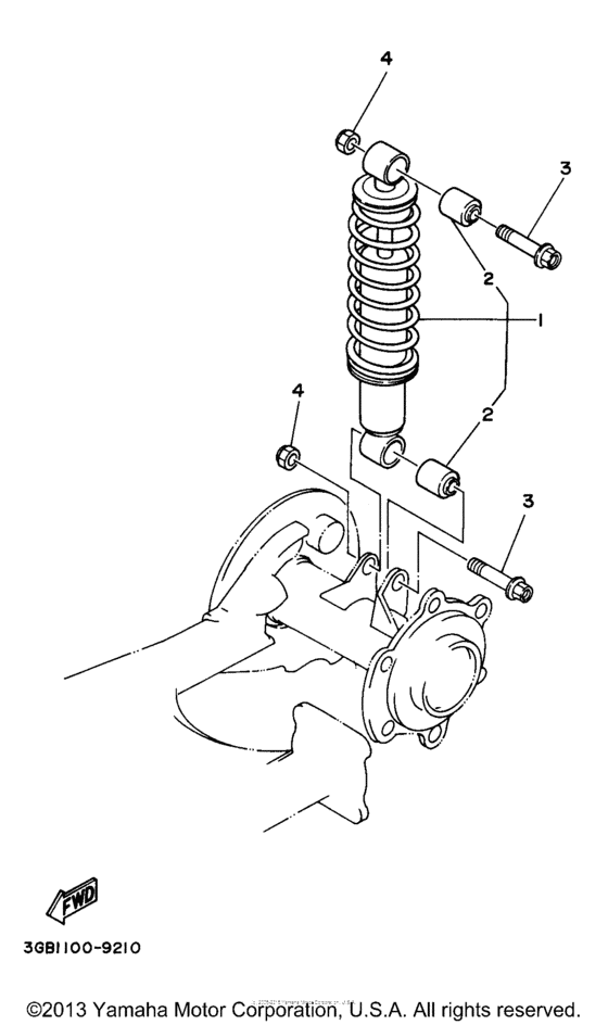 Rear suspension