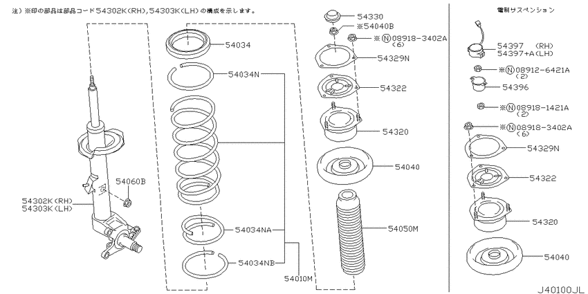 Front suspension
