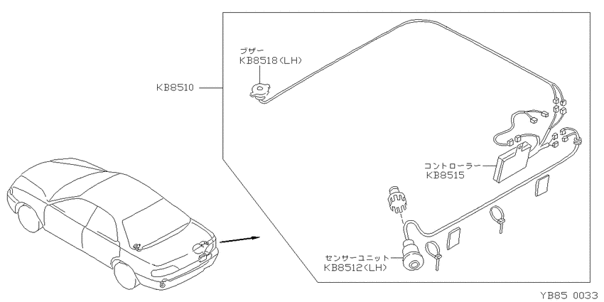 corner sensor