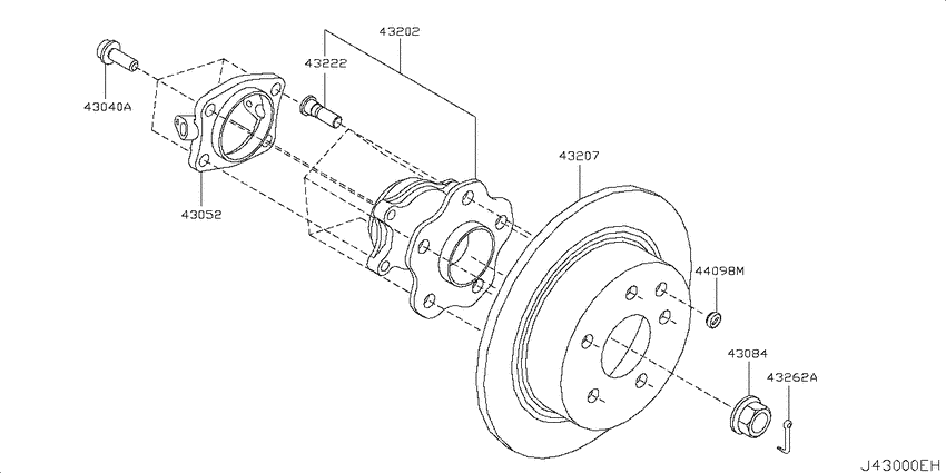 Rear axle