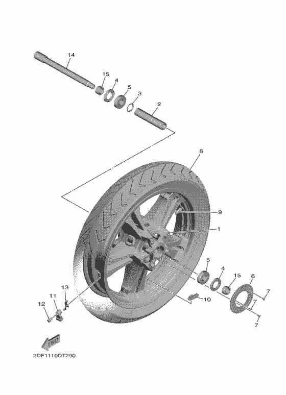 Front wheel