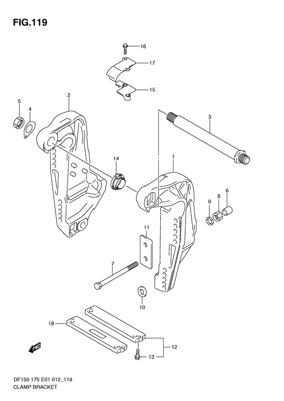 Clamp bracket