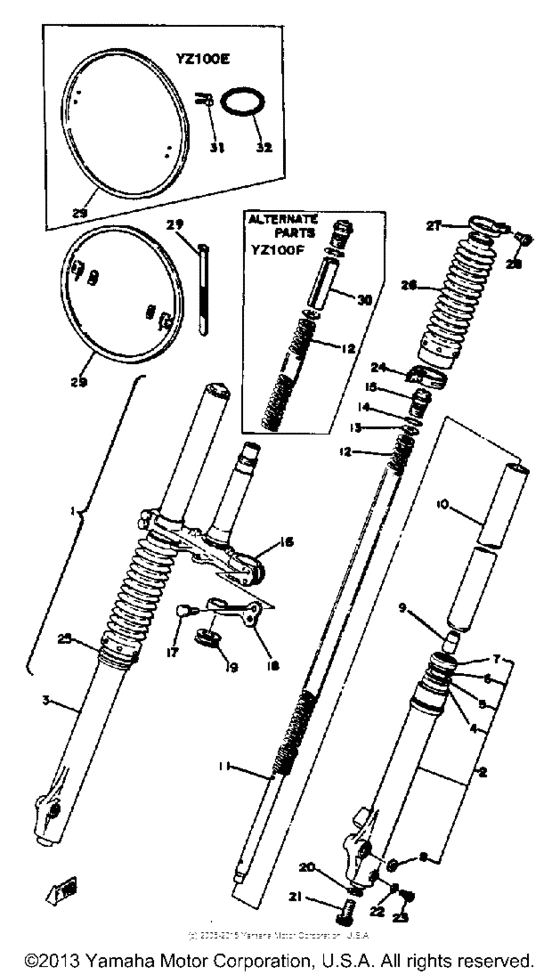 Front fork
