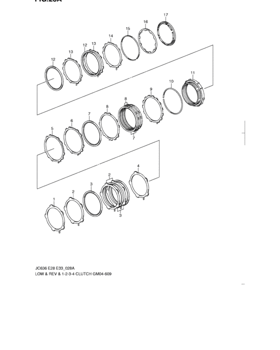 Low & rev & 1-2-3-4 clutch