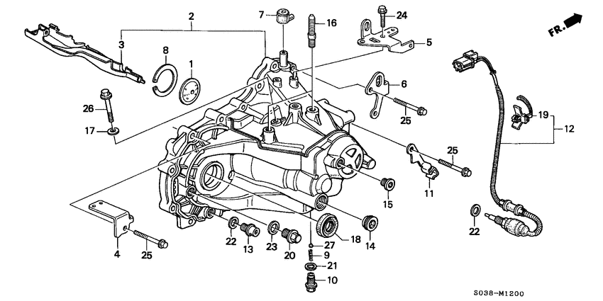 Transmission housing