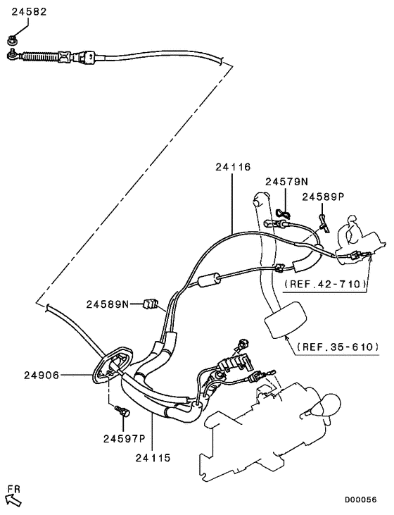 A/t floor shift linkage