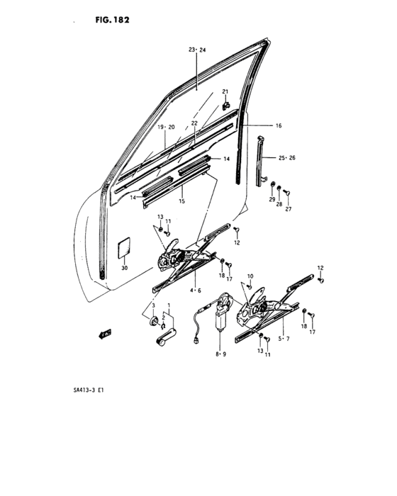 Front door regurator
