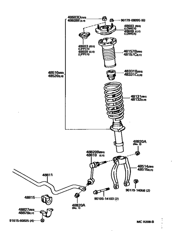 Front Spring & Shock Absorber