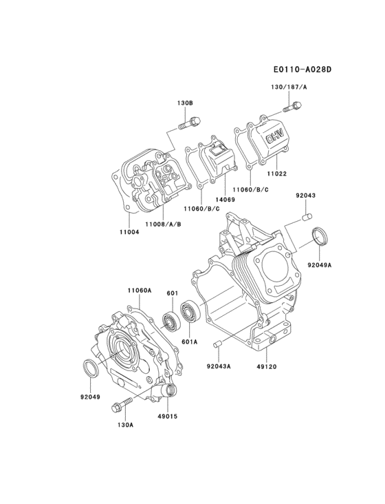 Cylinder/crankcase
