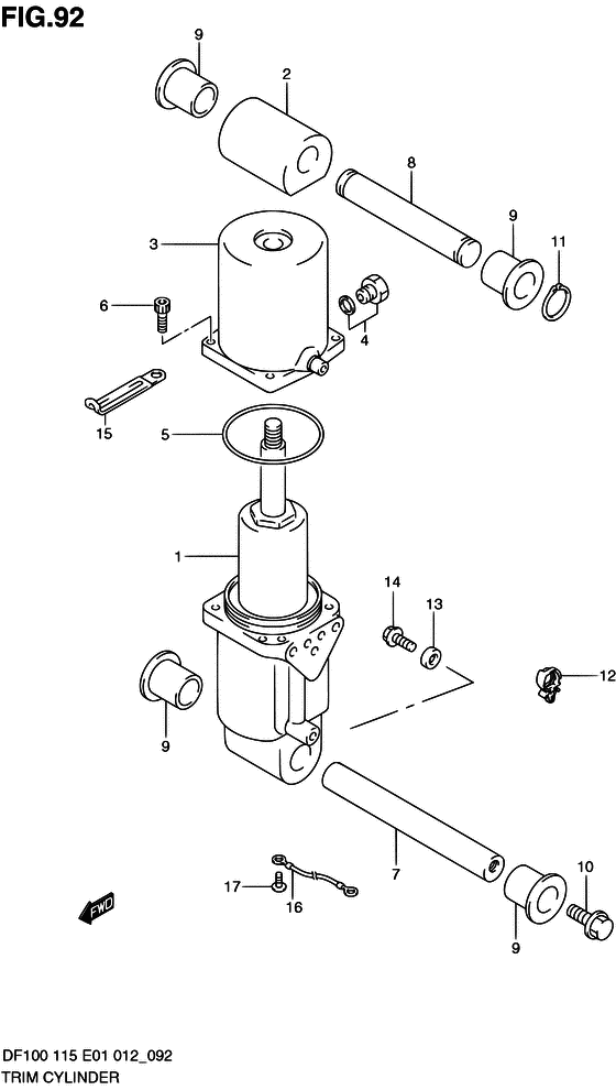 Trim cylinder