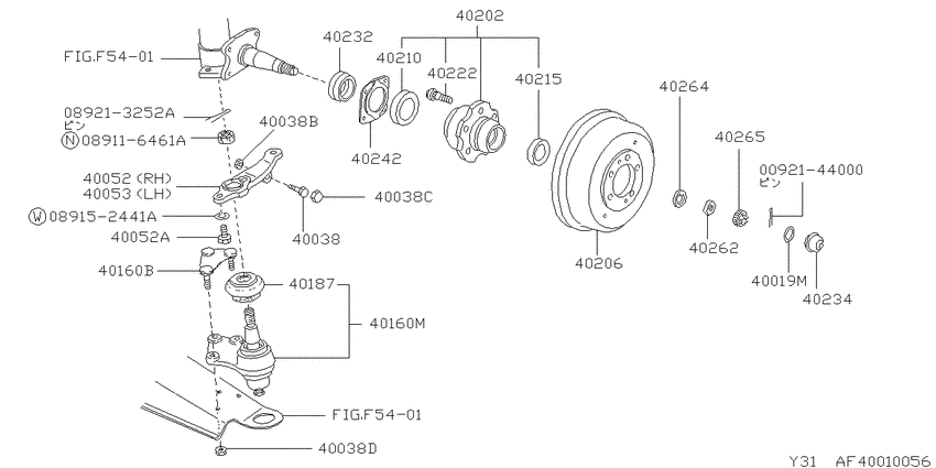 Front axle