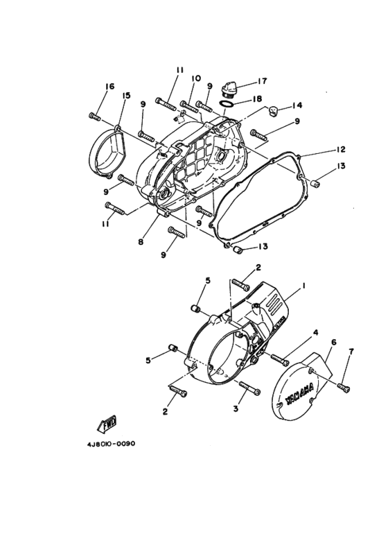 Crankcase cover assy
