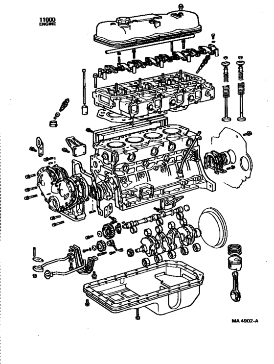 Partial Engine Assembly