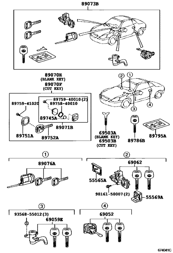 Lock Cylinder Set