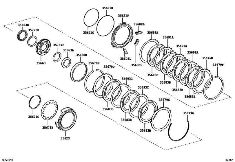 Brake No.3, 1St & Reverse Brake (Atm)