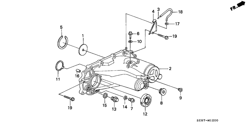 Transmission housing