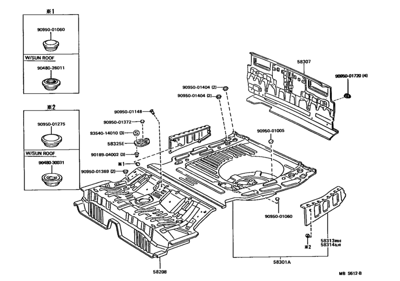 Floor Pan & Lower Back Panel