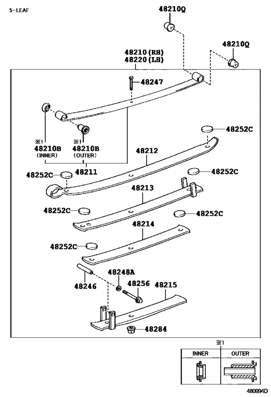 Rear Spring & Shock Absorber
