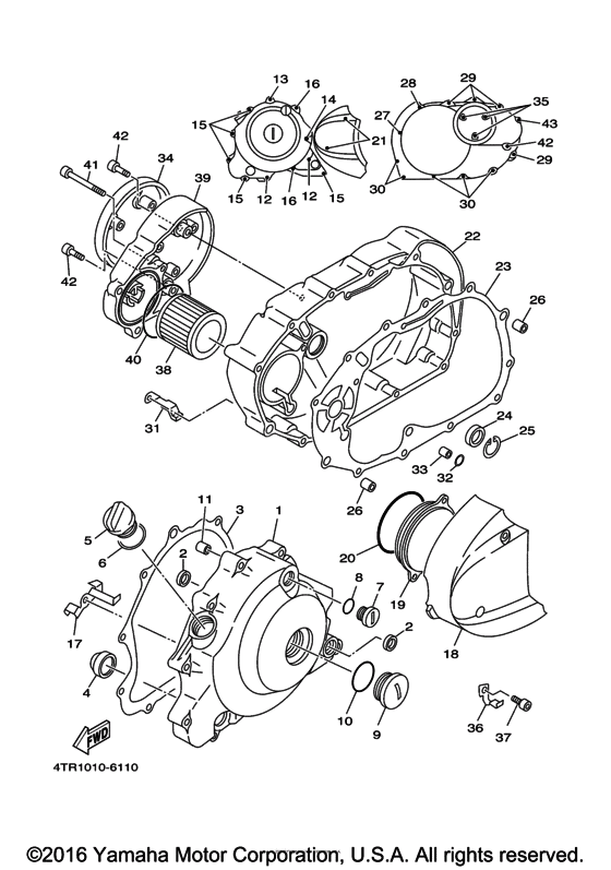 Crankcase cover 1