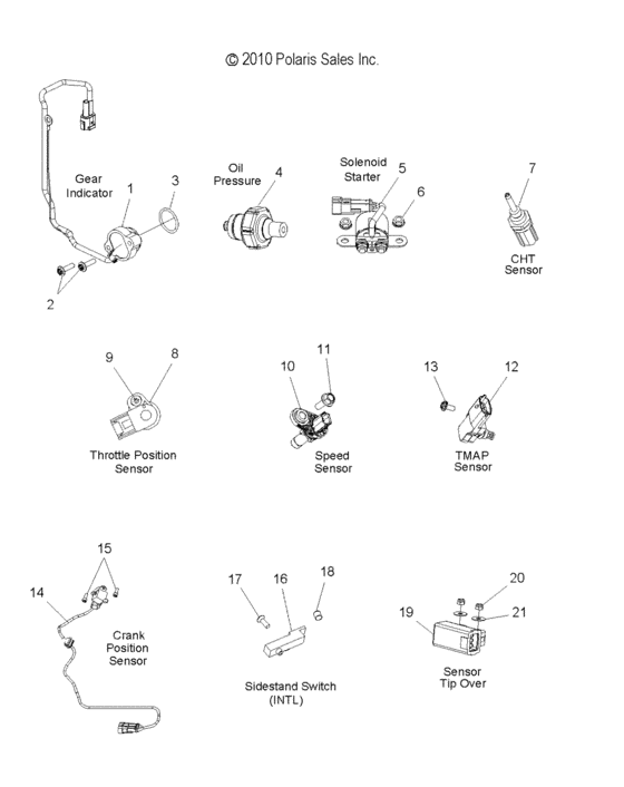 Electrical, switches, sensors and components 1