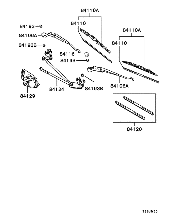 Windshield wiper & washer