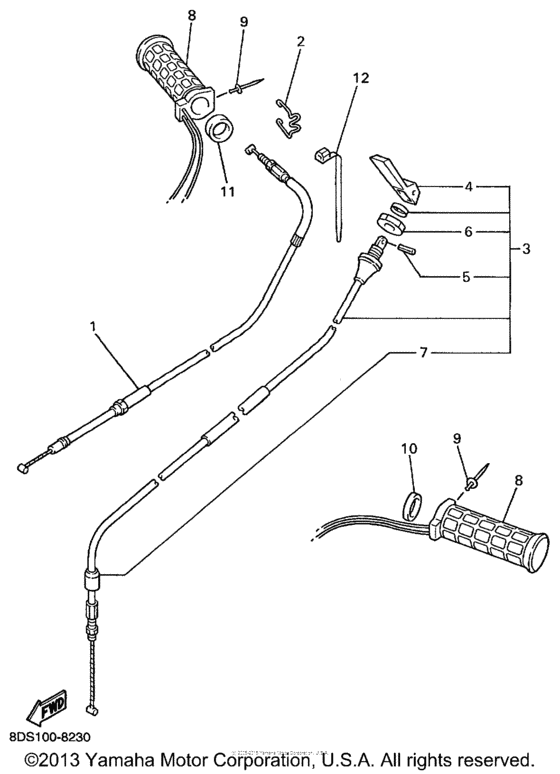 Control cable