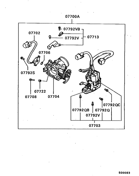 Injector & throttle body