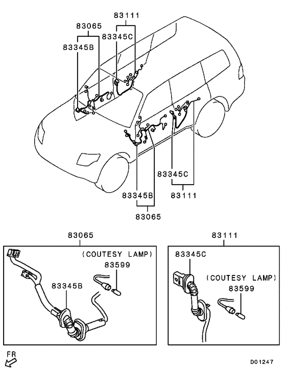 Wiring & attaching parts