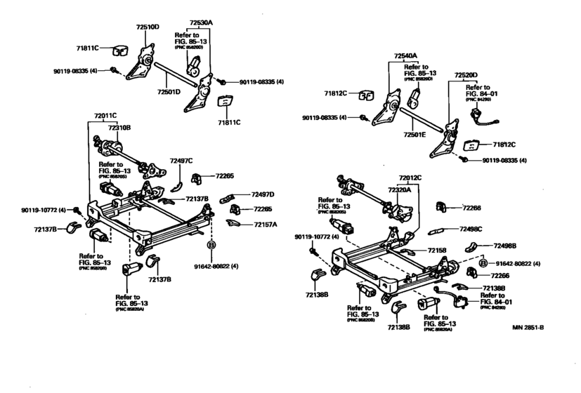 Front Seat & Seat Track