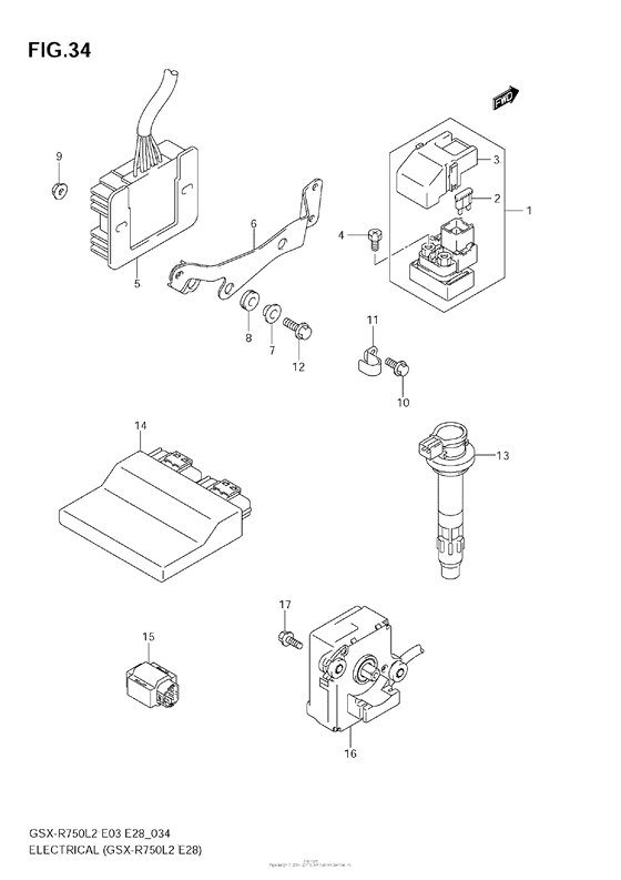 Electrical (Gsx-R750 L2 E28)