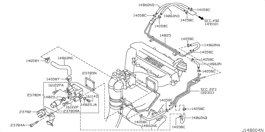 Secondary air system