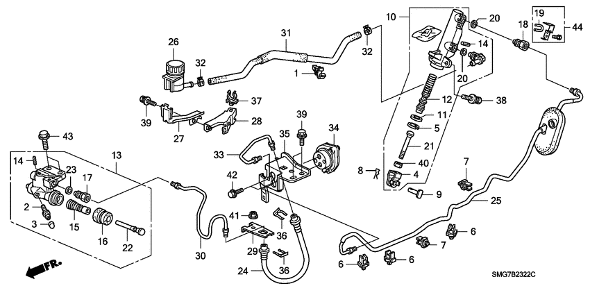 Clutch master cylinder