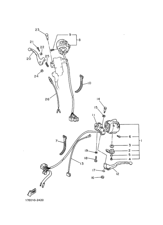 Handle switch & lever