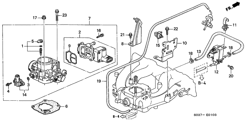 Throttle body
