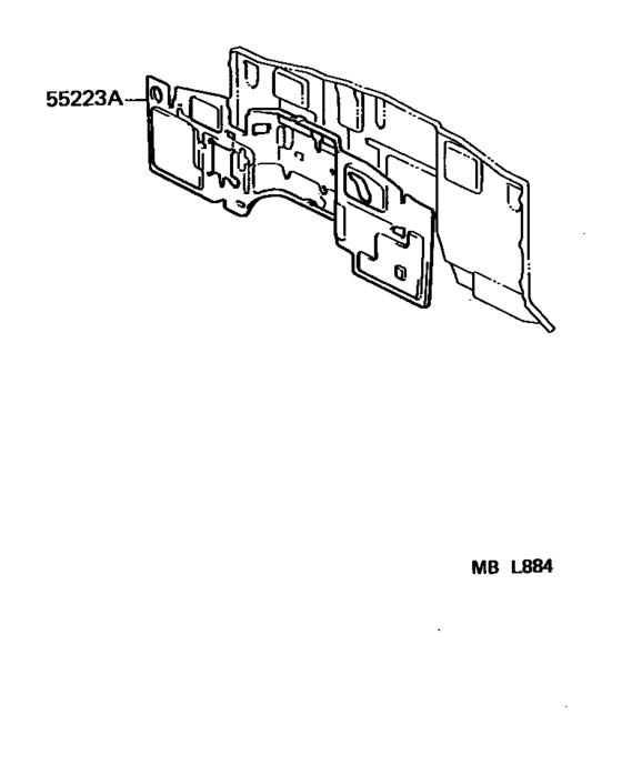 Front Fender Apron & Dash Panel