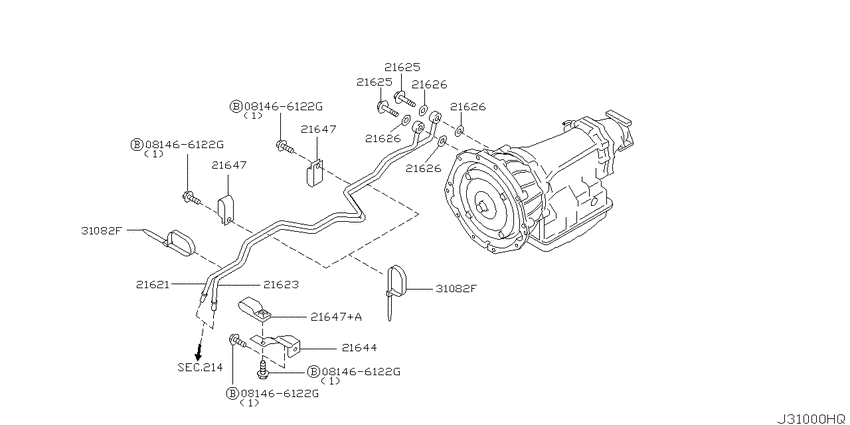 Auto transmission,transaxle & fitting