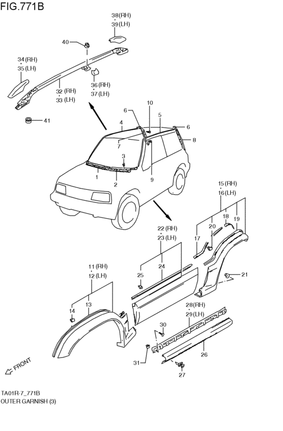 Облицовка / splash guard