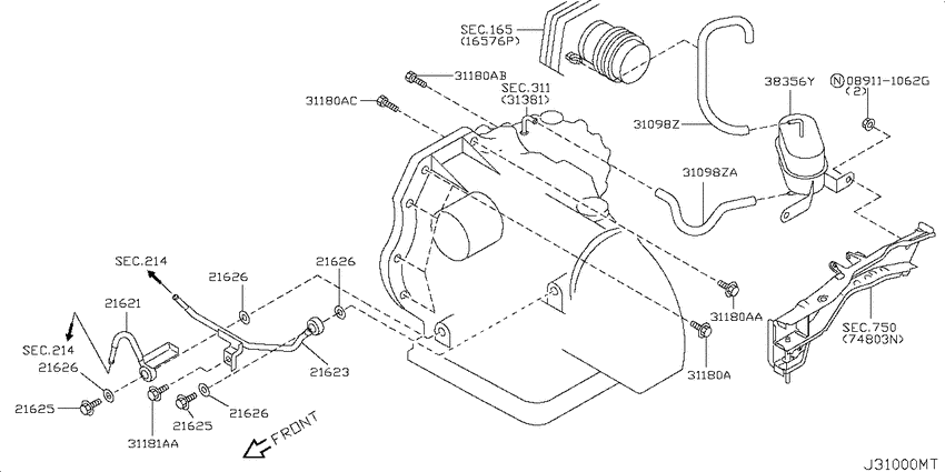 Auto transmission,transaxle & fitting
