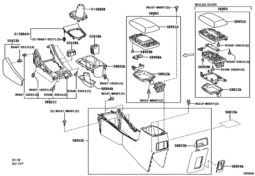 Console Box & Bracket